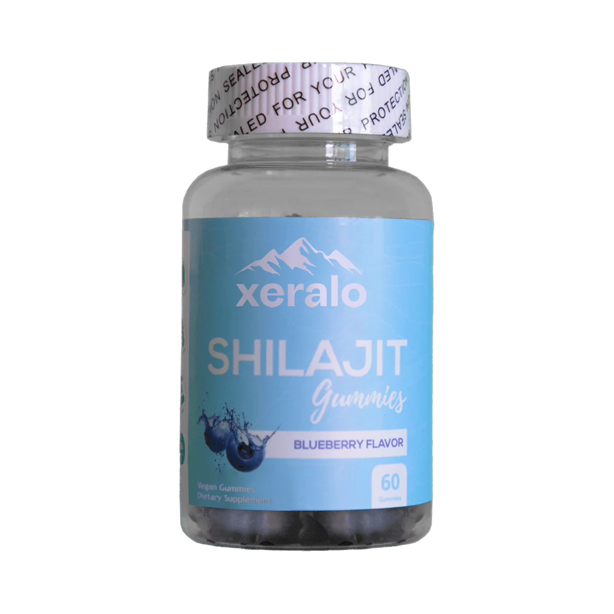 Blueberry Shilajit - 60 Vegan Gummies